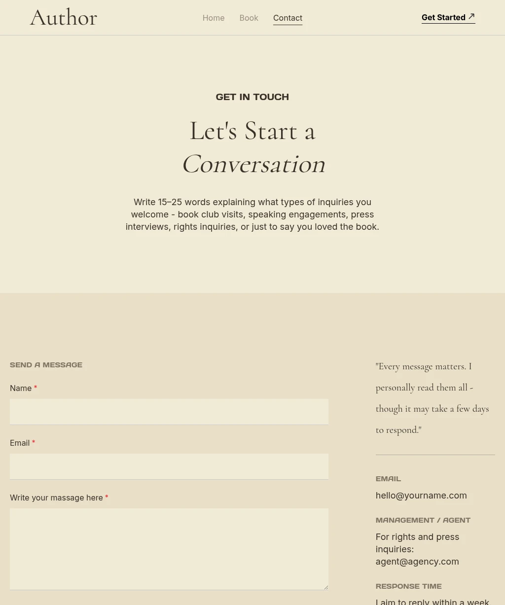 First Edition page
