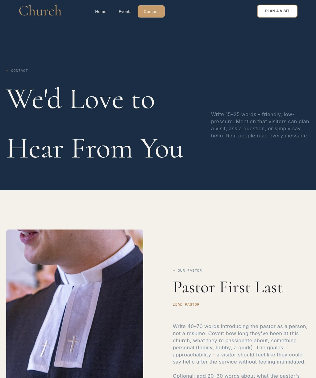 Gather page