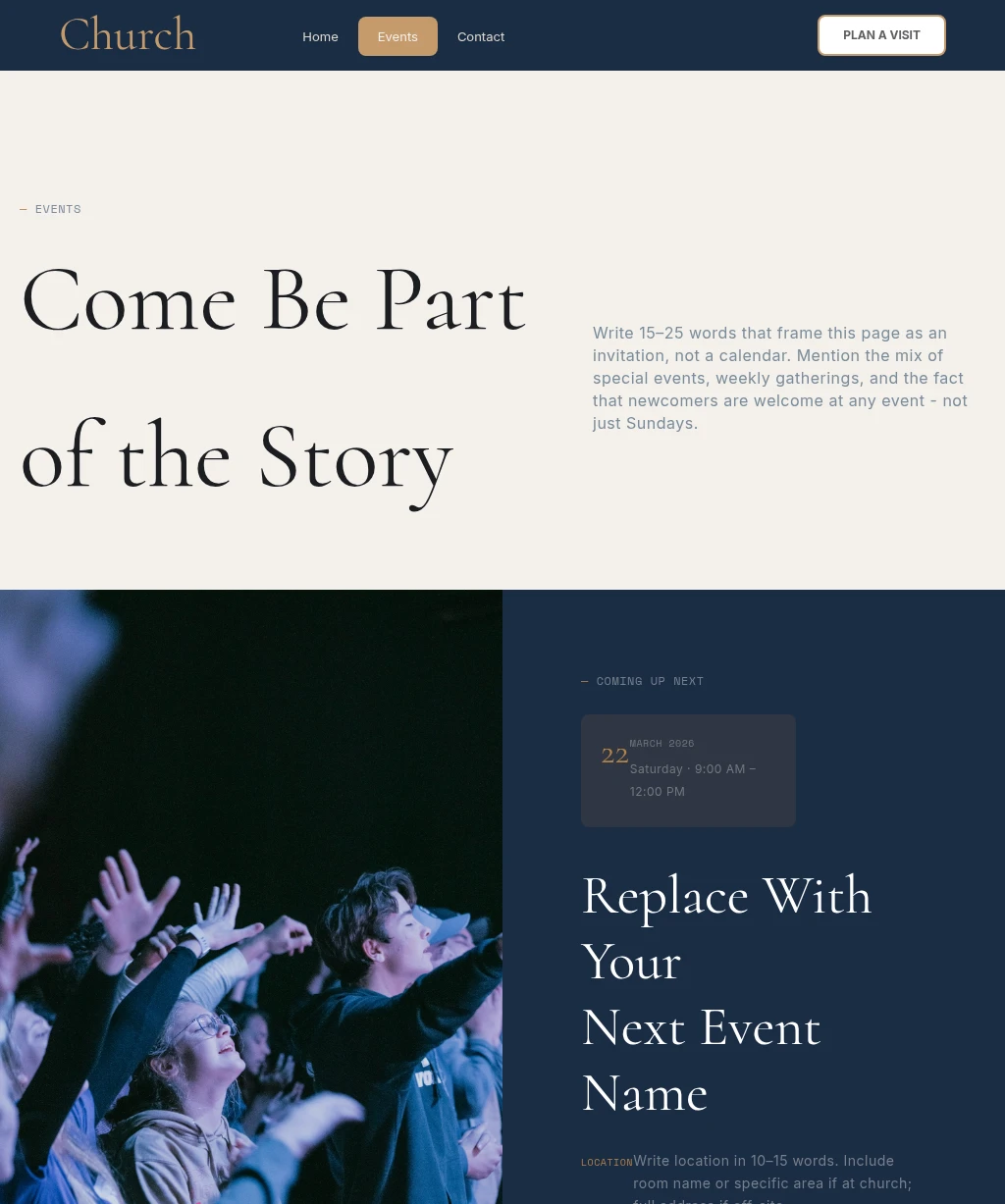 Gather page